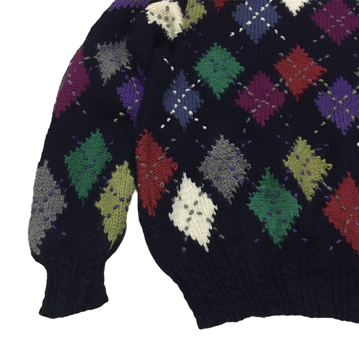 Other Japanese Argyle Knitwear Size US M / EU 48-50 / 2 - 4 Thumbnail