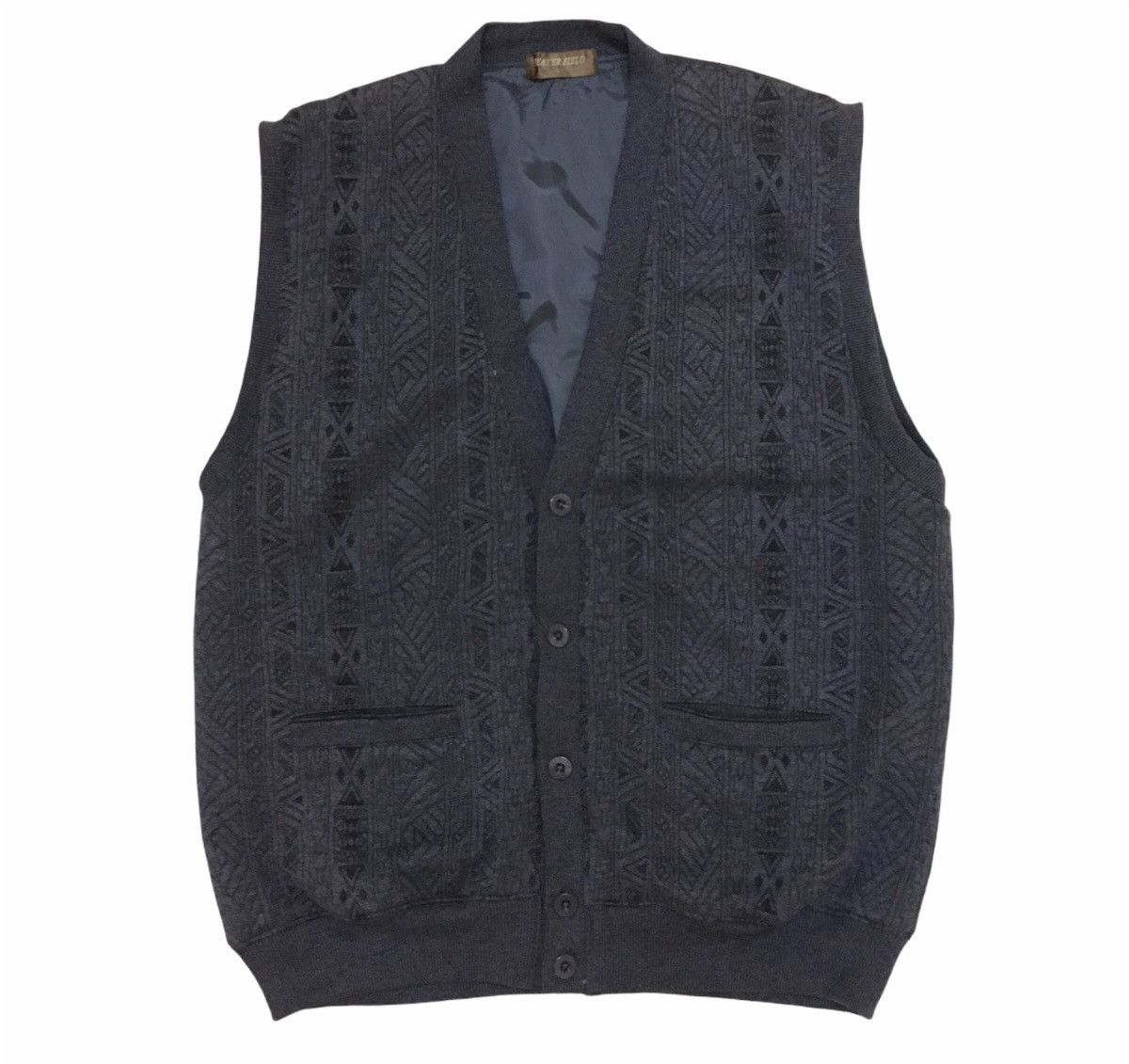 Designer × Japanese Brand Cable Knit Vest Inspire By Kapital Size US M / EU 48-50 / 2 - 1 Thumbnail