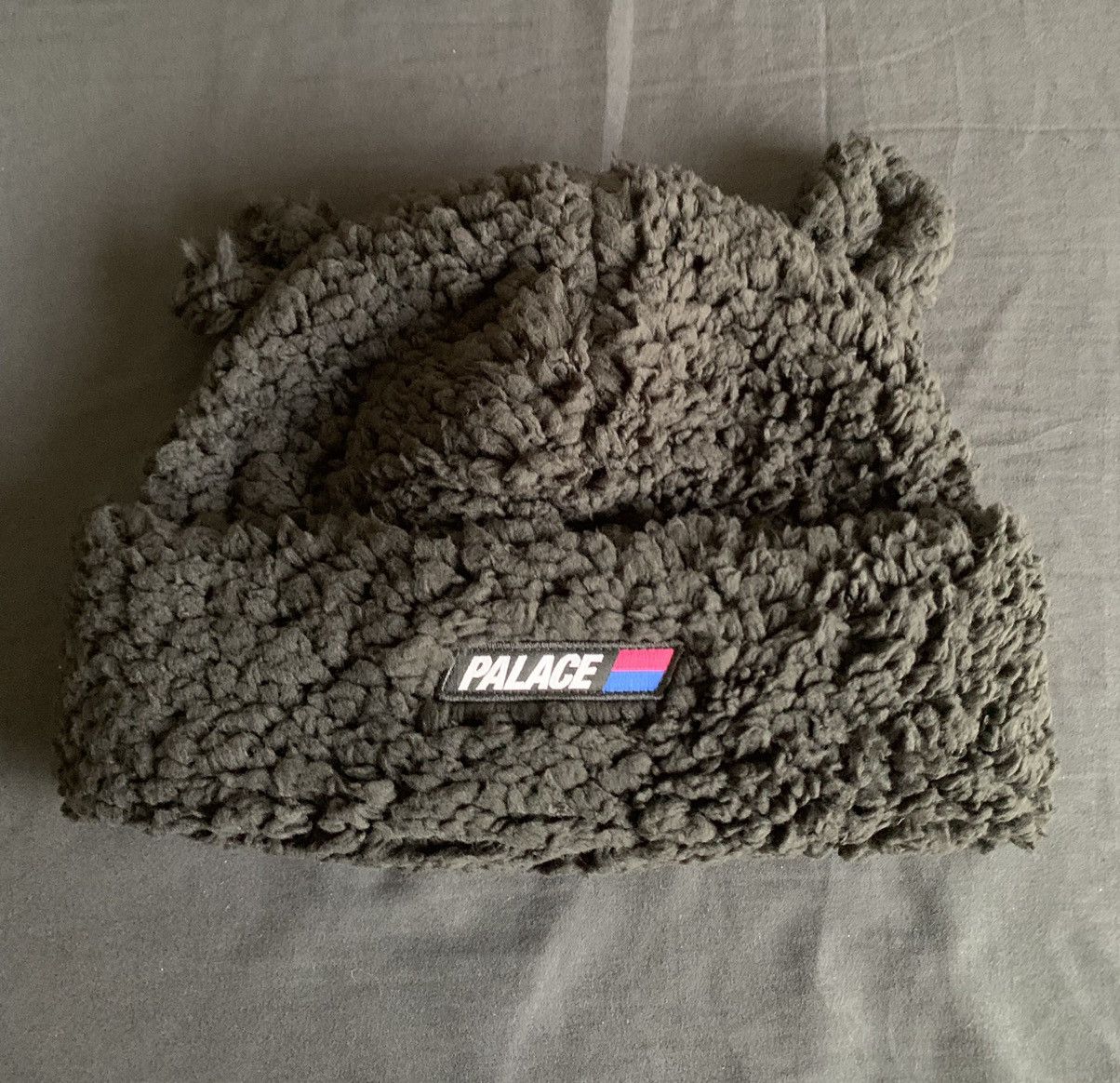 Palace Palace Fuzzy Ear Beanie | Grailed