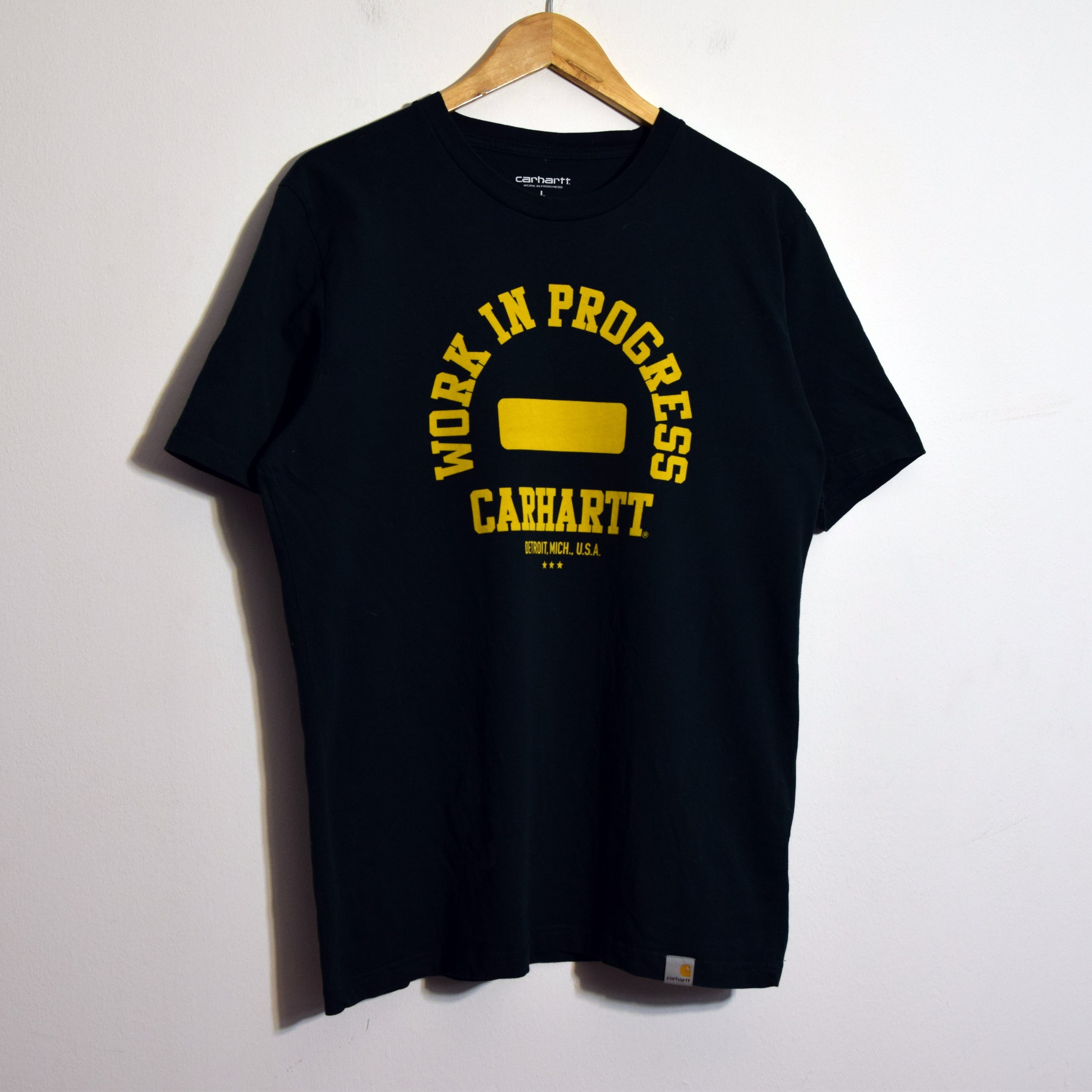 Carhartt × Carhartt Wip Campus Script Carhartt T-shirt L WIP Work in Progress Size US L / EU 52-54 / 3 - 1 Thumbnail