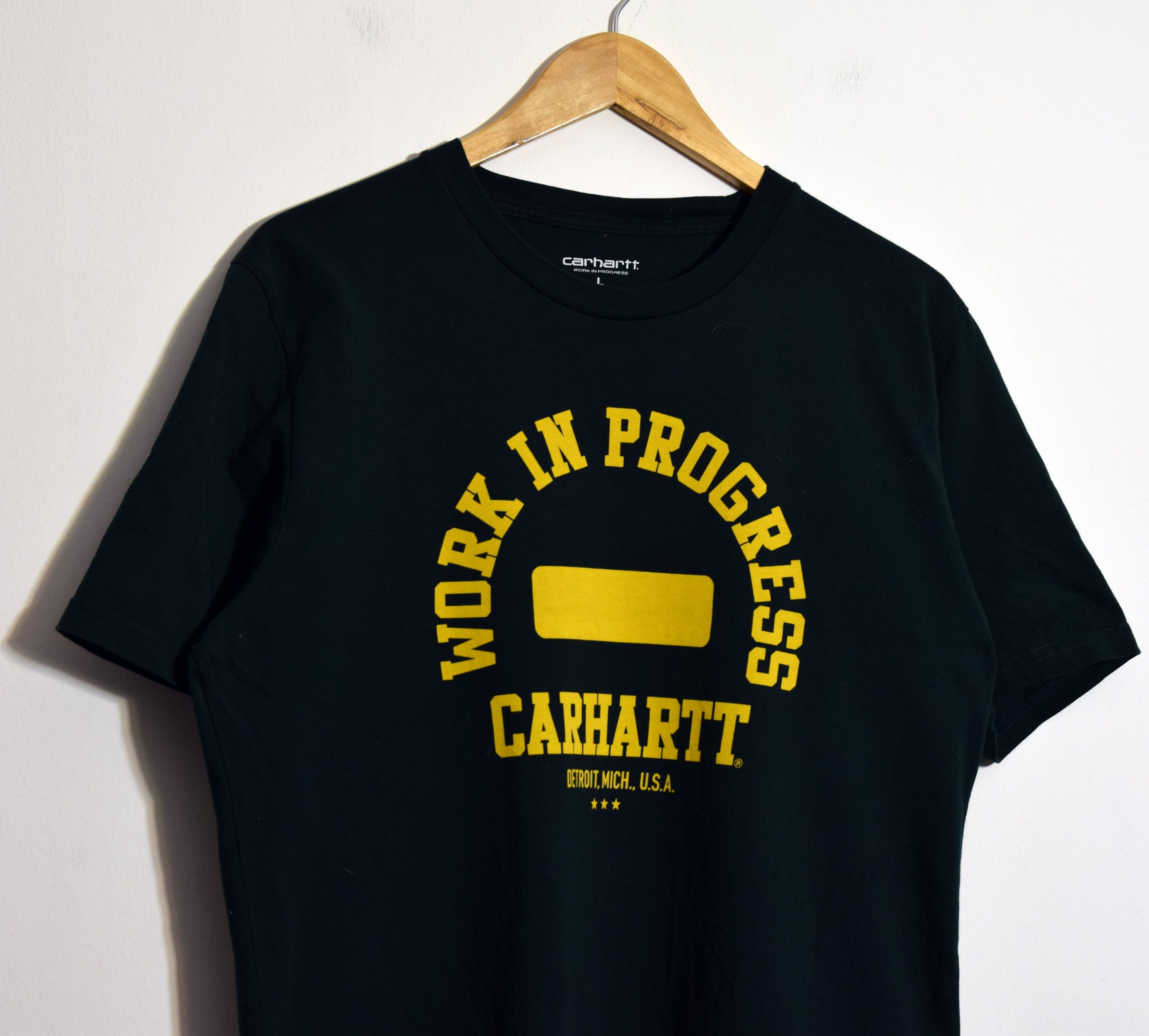 Carhartt × Carhartt Wip Campus Script Carhartt T-shirt L WIP Work in Progress Size US L / EU 52-54 / 3 - 2 Thumbnail