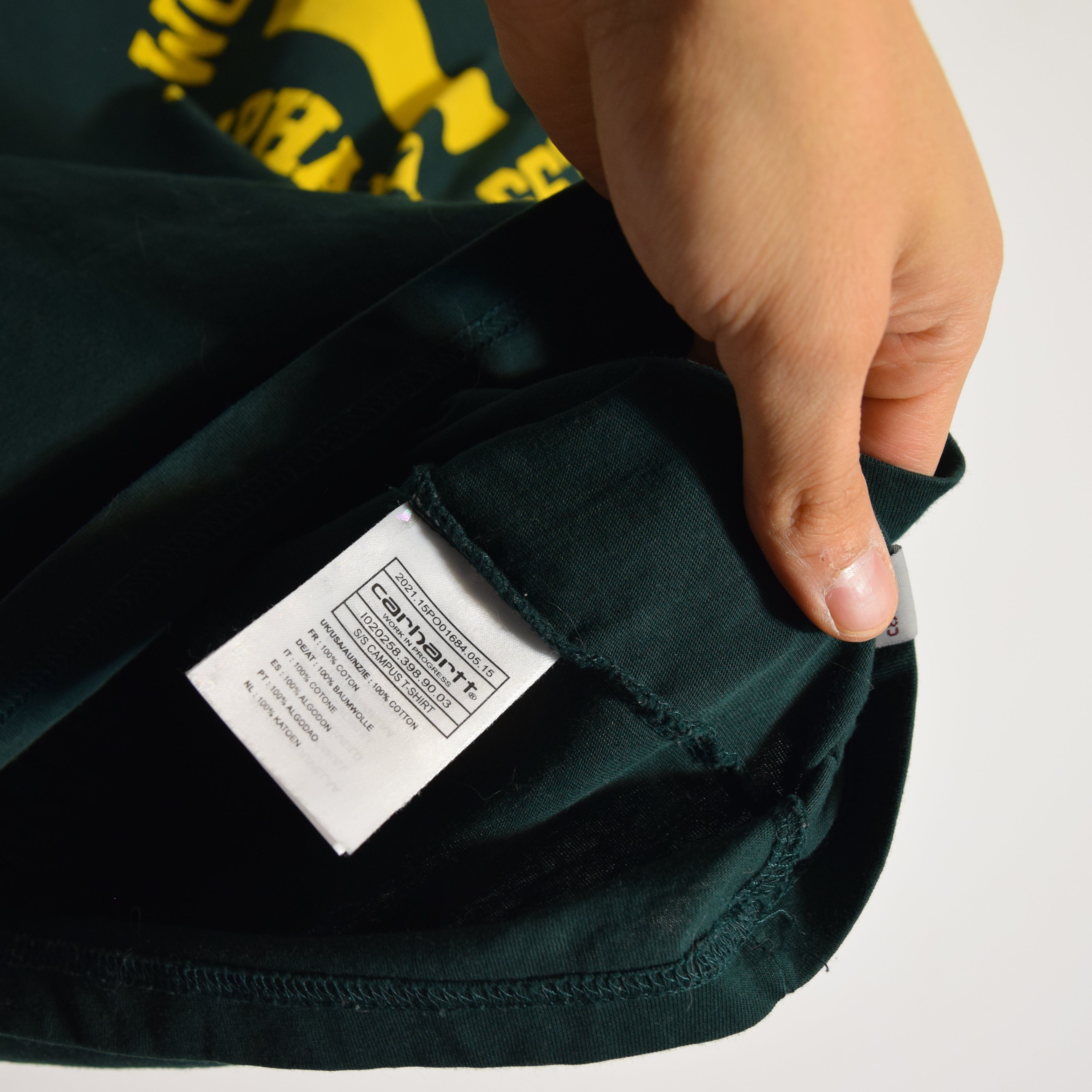 Carhartt × Carhartt Wip Campus Script Carhartt T-shirt L WIP Work in Progress Size US L / EU 52-54 / 3 - 5 Thumbnail