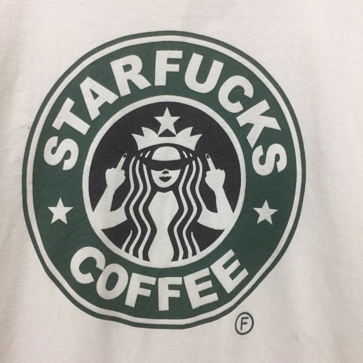 Japanese Brand Starfucks coffee rare logo thug life like M size Size US S / EU 44-46 / 1 - 1 Thumbnail
