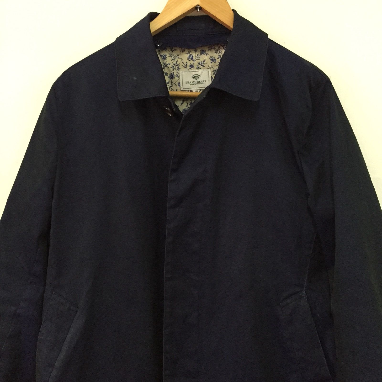 Beams Plus two version colour dark blue&dark green long jacket by BEAMS Size US M / EU 48-50 / 2 - 3 Thumbnail