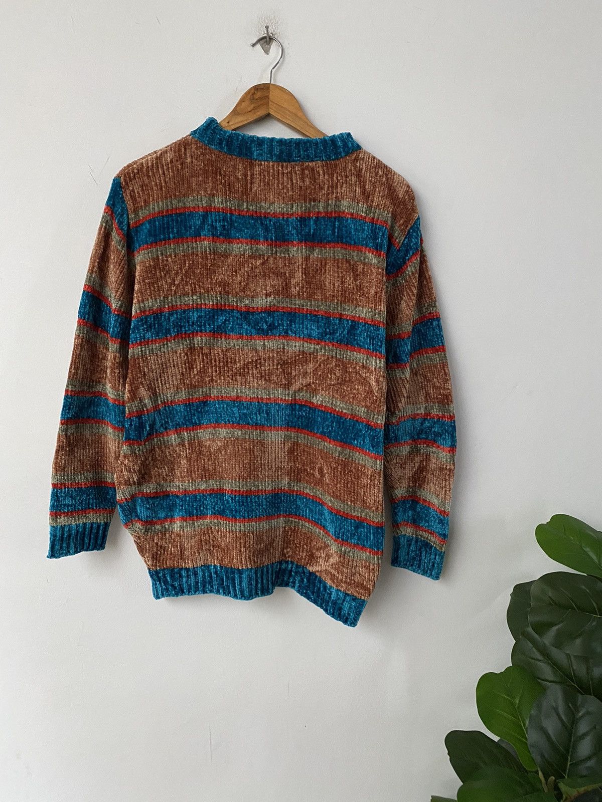 Japanese Brand × Rei Kawakubo Jouetie Velvet Knitwear Sweater mutlicolour designe rare Size US M / EU 48-50 / 2 - 3 Thumbnail