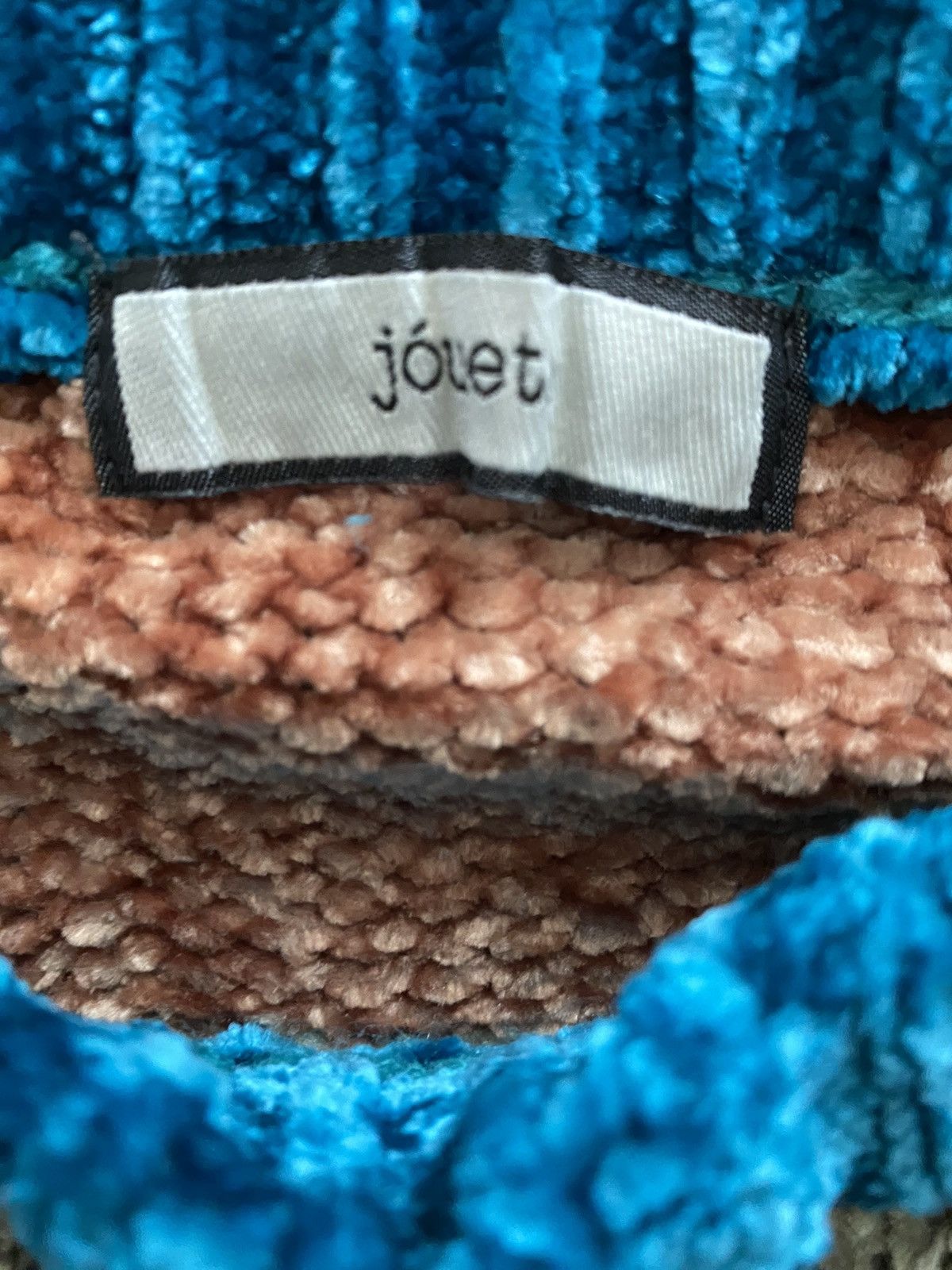 Japanese Brand × Rei Kawakubo Jouetie Velvet Knitwear Sweater mutlicolour designe rare Size US M / EU 48-50 / 2 - 12 Thumbnail