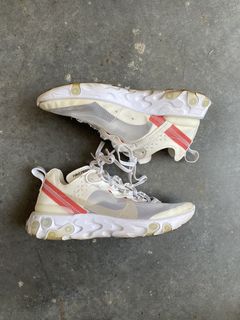 Nike react element 87 best sale sail light bone on feet