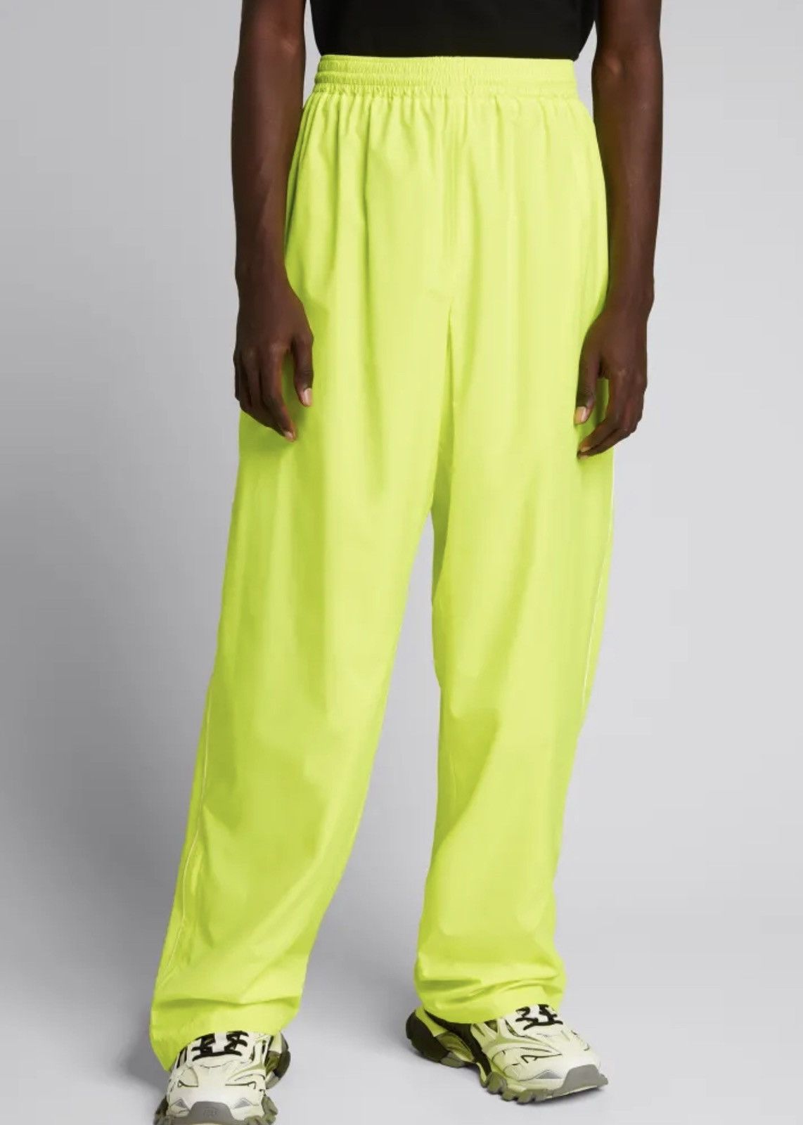 Balenciaga Balenciaga Neon Relaxed-Fit Track Pants Size US 32 / EU 48 - 2 Thumbnail