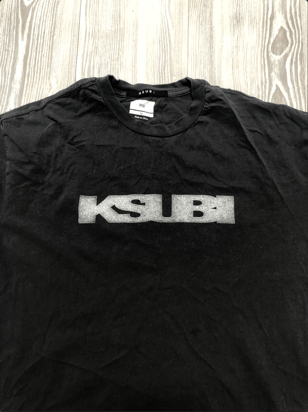 Ksubi Ksubi Charcoal Black T-shirt Size US M / EU 48-50 / 2 - 2 Thumbnail