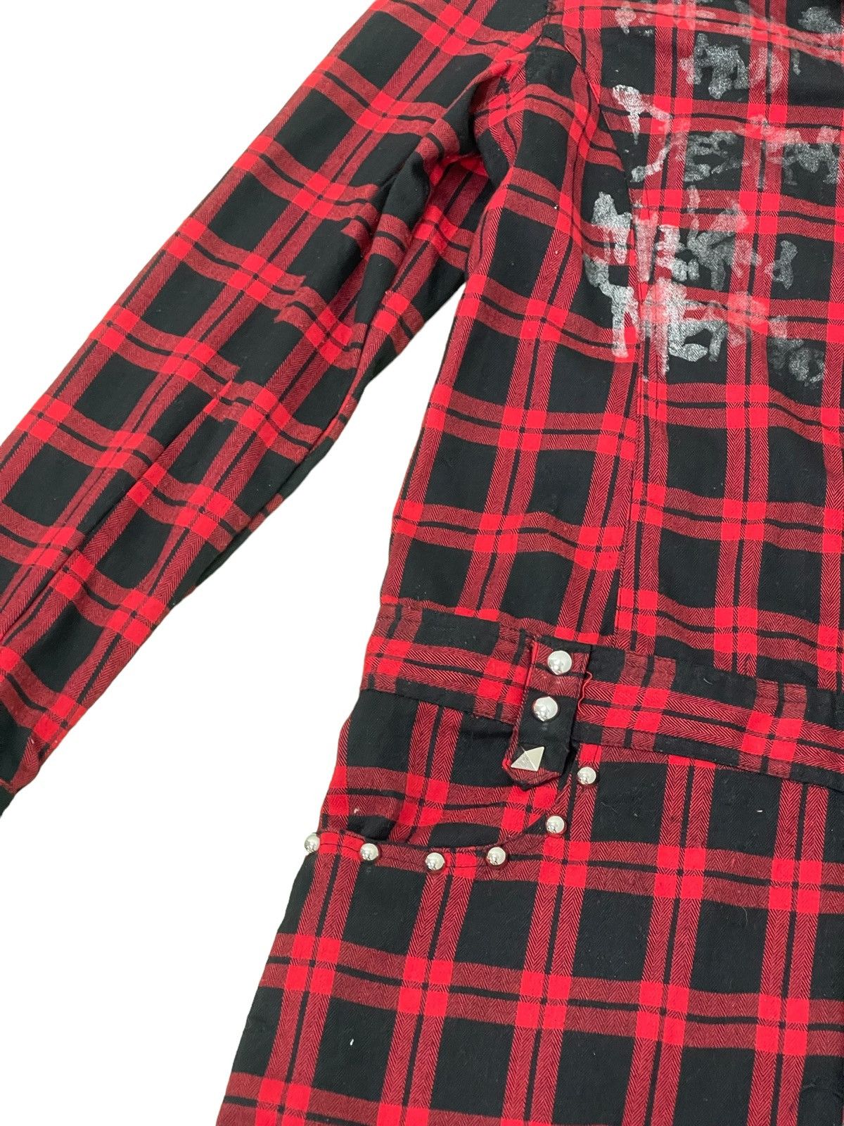 Japanese Brand Punk Jumpsuit Sex Pot Revenge Tartan Skulls 4🟩2 Size US S / EU 44-46 / 1 - 8 Thumbnail