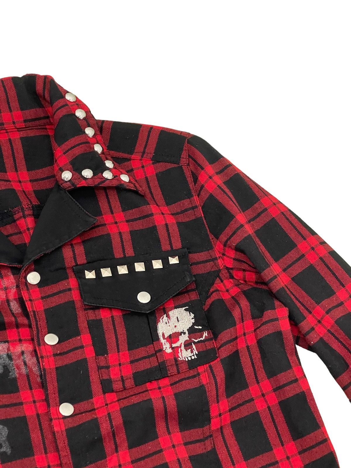 Japanese Brand Punk Jumpsuit Sex Pot Revenge Tartan Skulls 4🟩2 Size US S / EU 44-46 / 1 - 11 Thumbnail