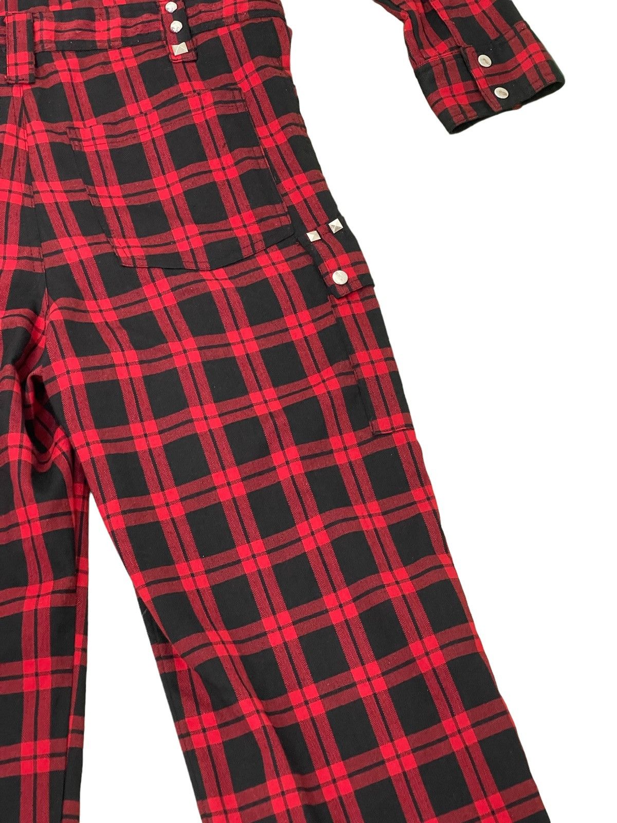 Japanese Brand Punk Jumpsuit Sex Pot Revenge Tartan Skulls 4🟩2 Size US S / EU 44-46 / 1 - 19 Thumbnail