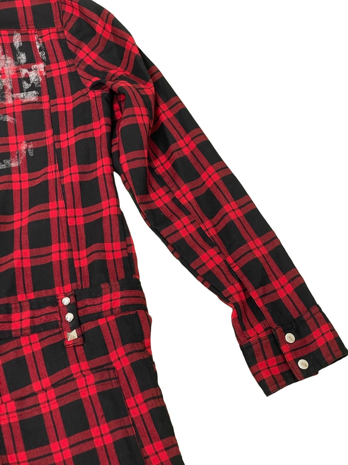 Japanese Brand Punk Jumpsuit Sex Pot Revenge Tartan Skulls 4🟩2 Size US S / EU 44-46 / 1 - 20 Thumbnail