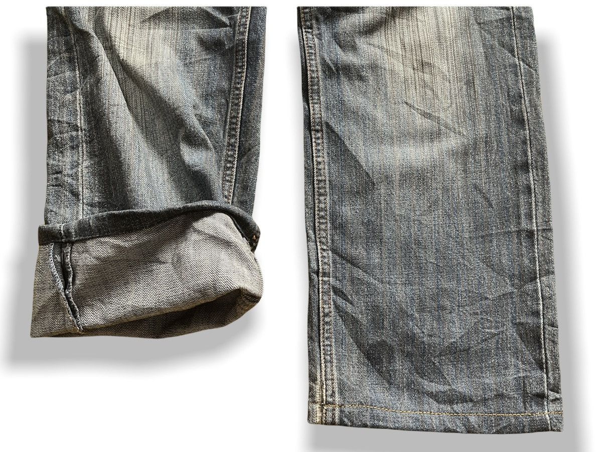 Japanese Brand × Vintage AVANT GARDE KEARNEY HOUSE CAMO BUSH DENIM JEANS Size US 32 / EU 48 - 10 Thumbnail
