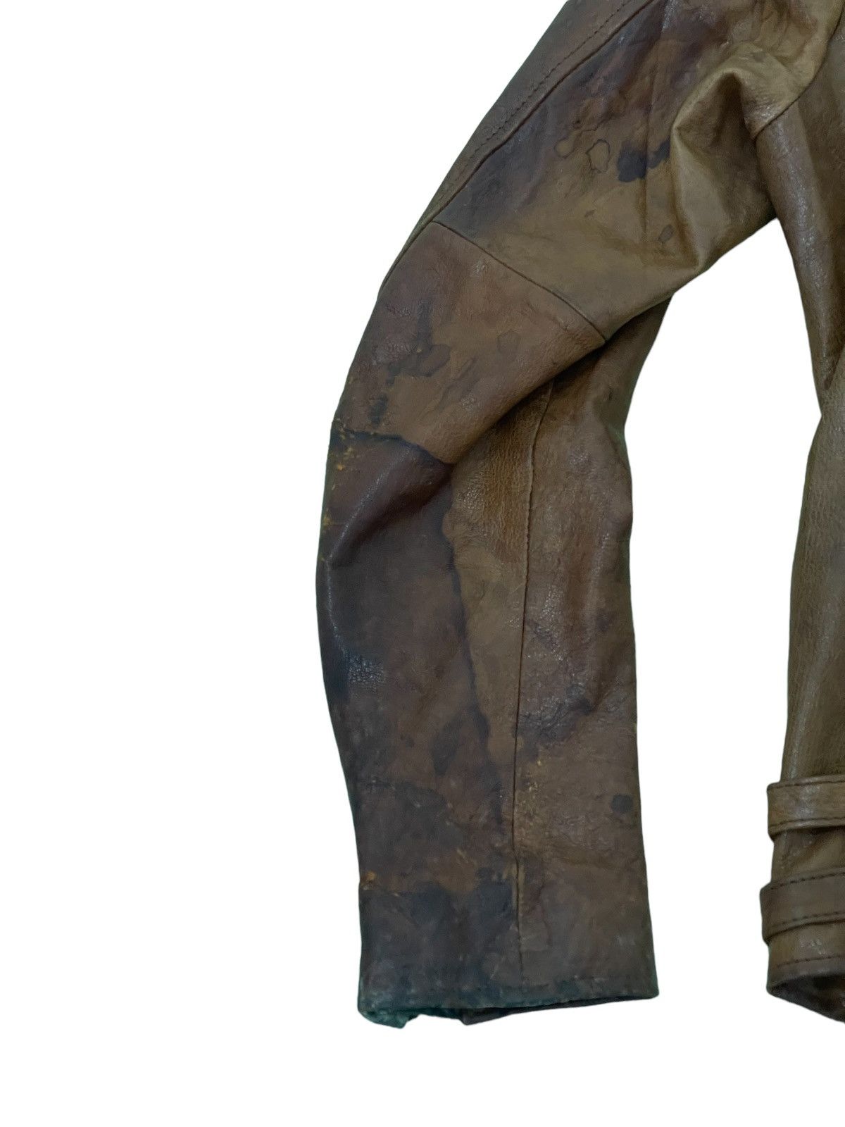 Japanese Brand Goat Skin Double Collar Bark Tannage Japan 4🟩2 Size US S / EU 44-46 / 1 - 17 Thumbnail
