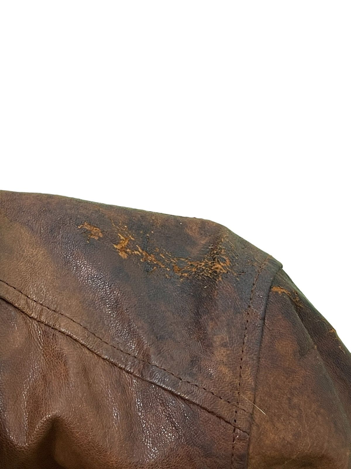 Japanese Brand Goat Skin Double Collar Bark Tannage Japan 4🟩2 Size US S / EU 44-46 / 1 - 10 Thumbnail