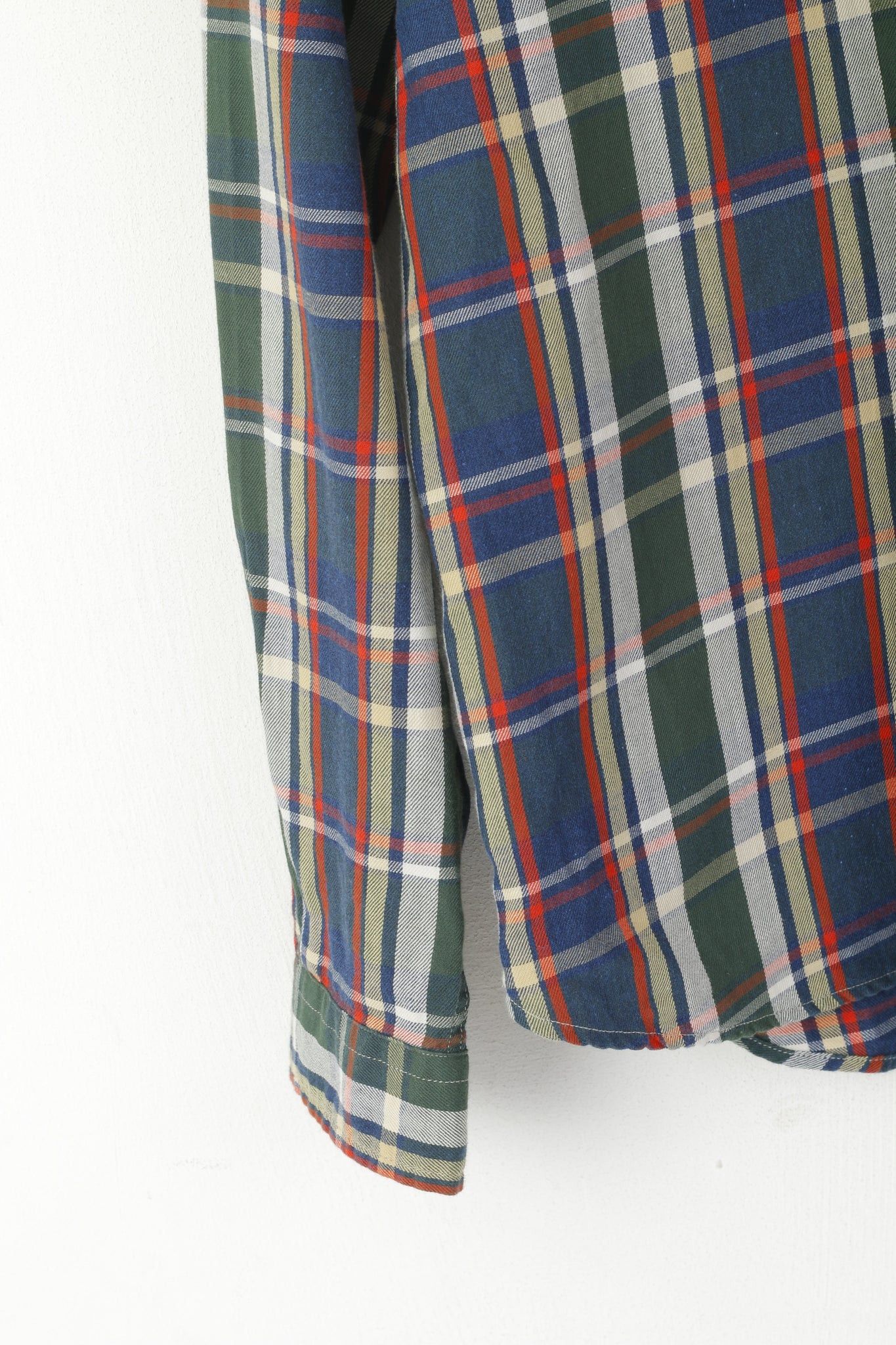 Paul Smith Paul Smith Jeans Men L Casual Shirt Green Check Cotton 2665 Size US L / EU 52-54 / 3 - 4 Thumbnail