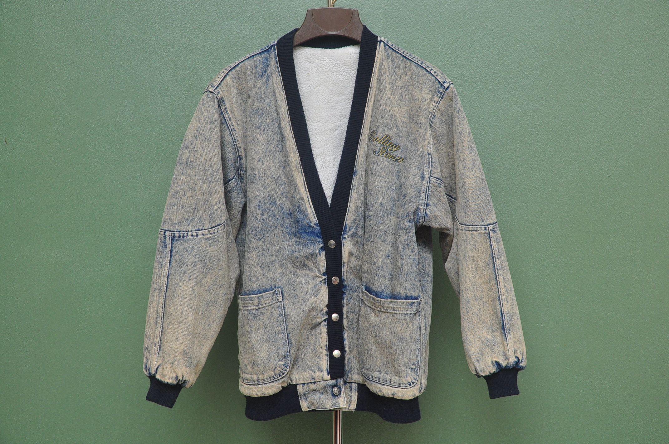 Japanese Brand Vintage Rolling Stone Jacket Size US XL / EU 56 / 4 - 1 Thumbnail