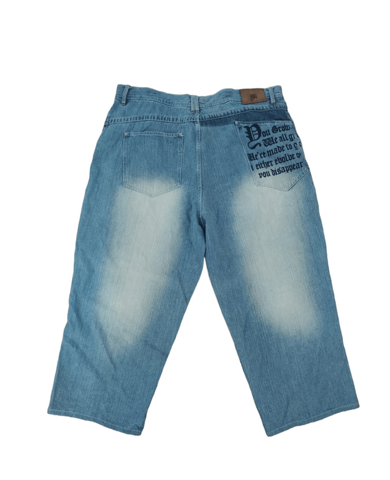 Karl Kani Rare MAKAVELI TUPAC SHAKUR Baggy Denim Jeans Pant | Grailed