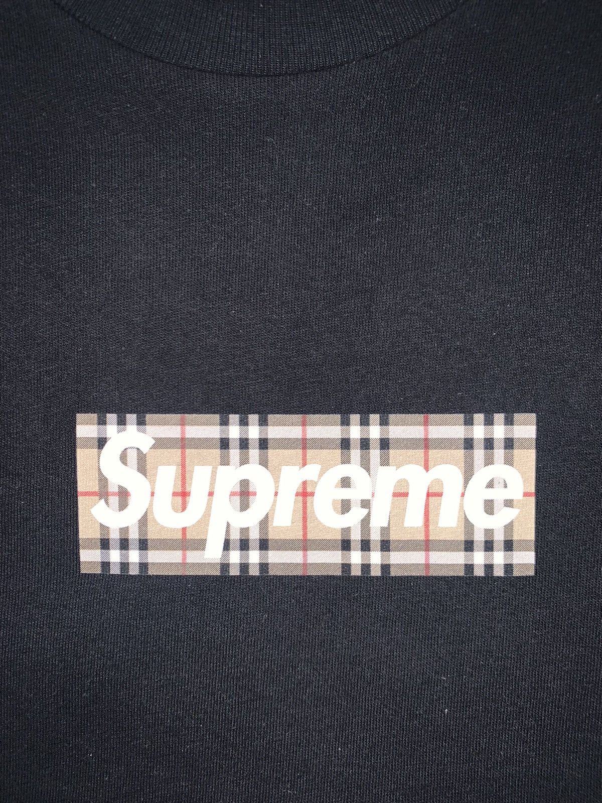Burberry × Supreme Supreme Burberry Box Logo Tee | Grailed Burberry × Supreme Supreme Burberry Box Logo Tee | Grailed