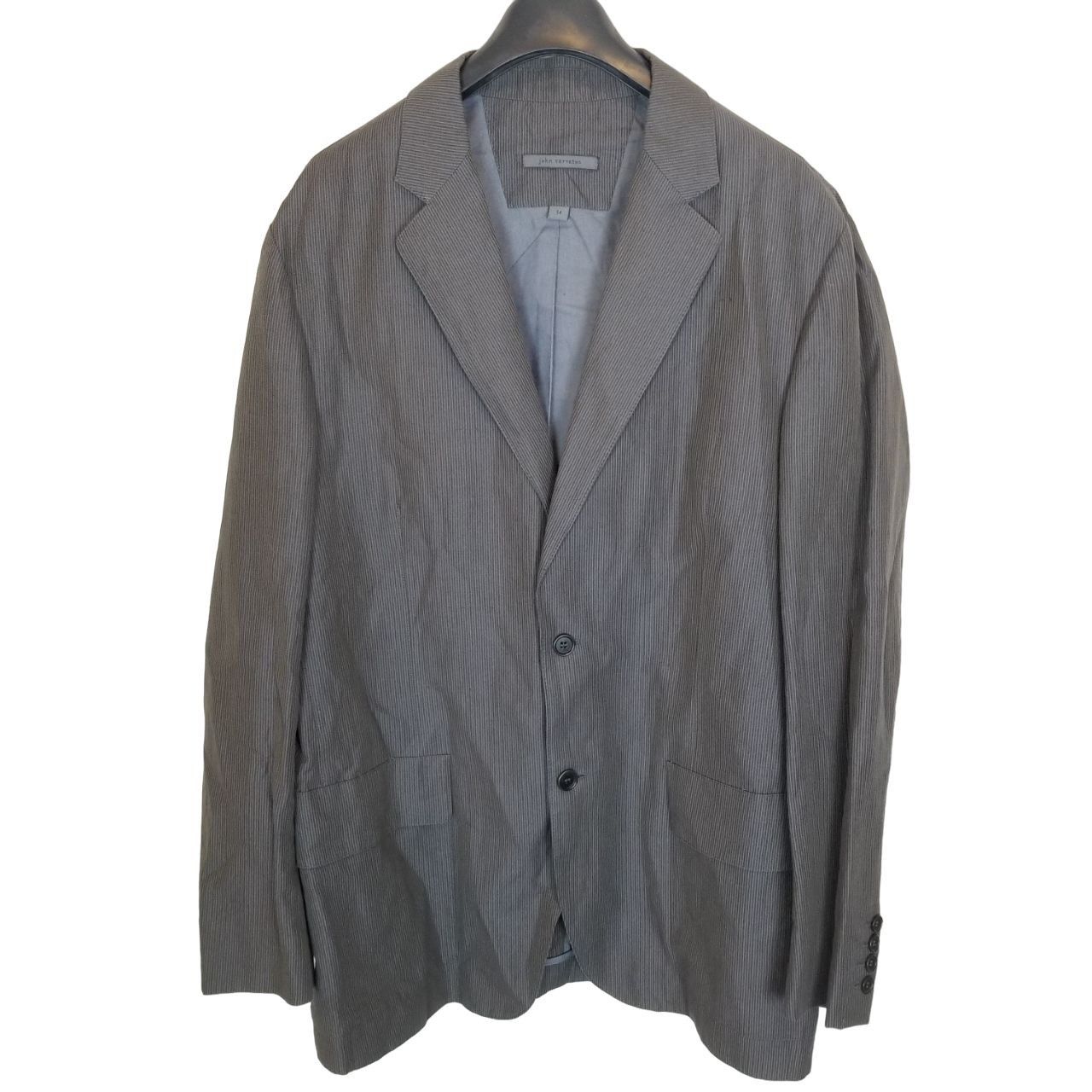 John Varvatos 54 Pinstriped Long Sleeves 2-Button Blazer