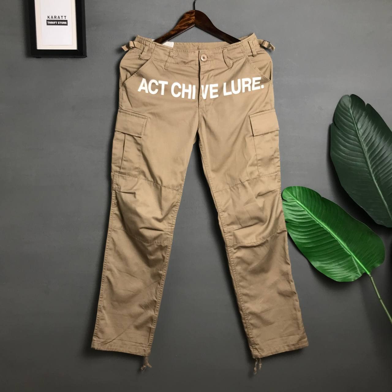 Japanese Brand REDARK ACTCHIVELURE Cargo Pants Size US 28 / EU 44 - 1 Thumbnail