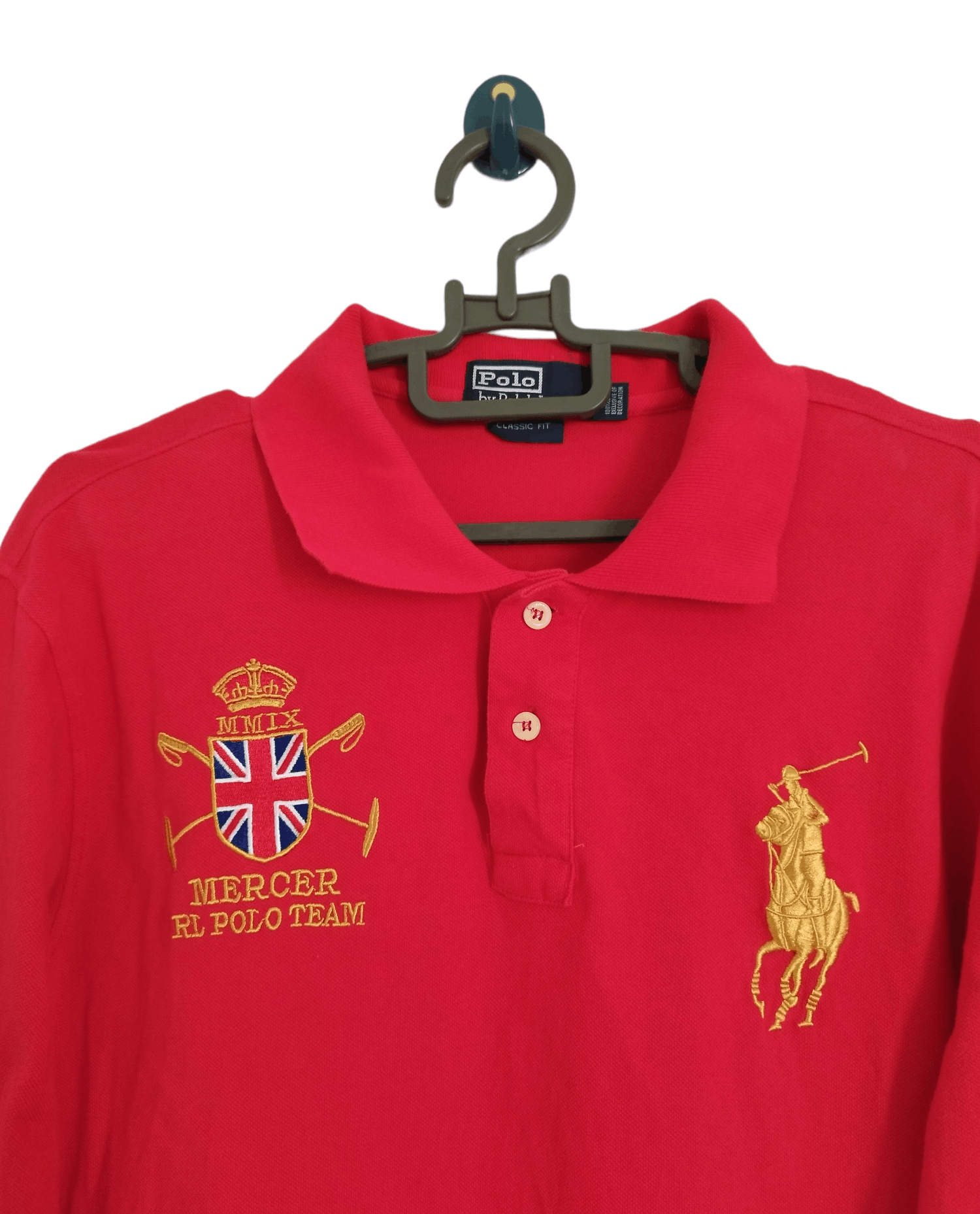 Polo Ralph Lauren Vintage Mercer Ralph Lauren Polo Team Longsleeve Size US XL / EU 56 / 4 - 2 Thumbnail