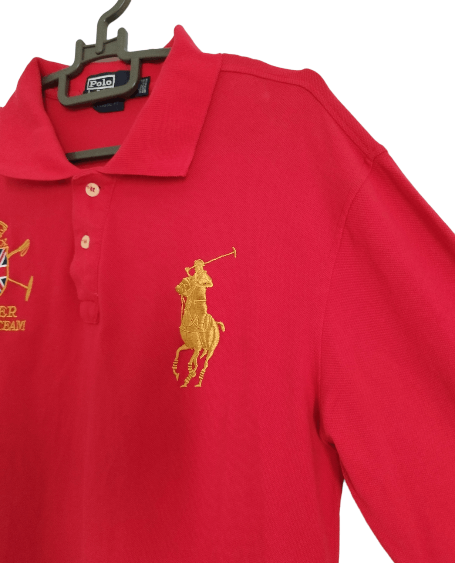 Polo Ralph Lauren Vintage Mercer Ralph Lauren Polo Team Longsleeve Size US XL / EU 56 / 4 - 3 Thumbnail