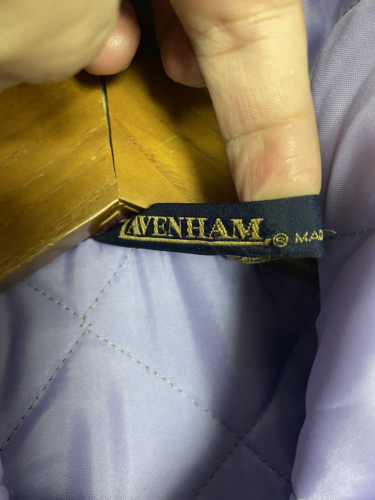 Lavenham Rare‼️ Vintage Lavenham Quilted Hoodie Jacket Made England Size S / US 4 / IT 40 - 5 Thumbnail