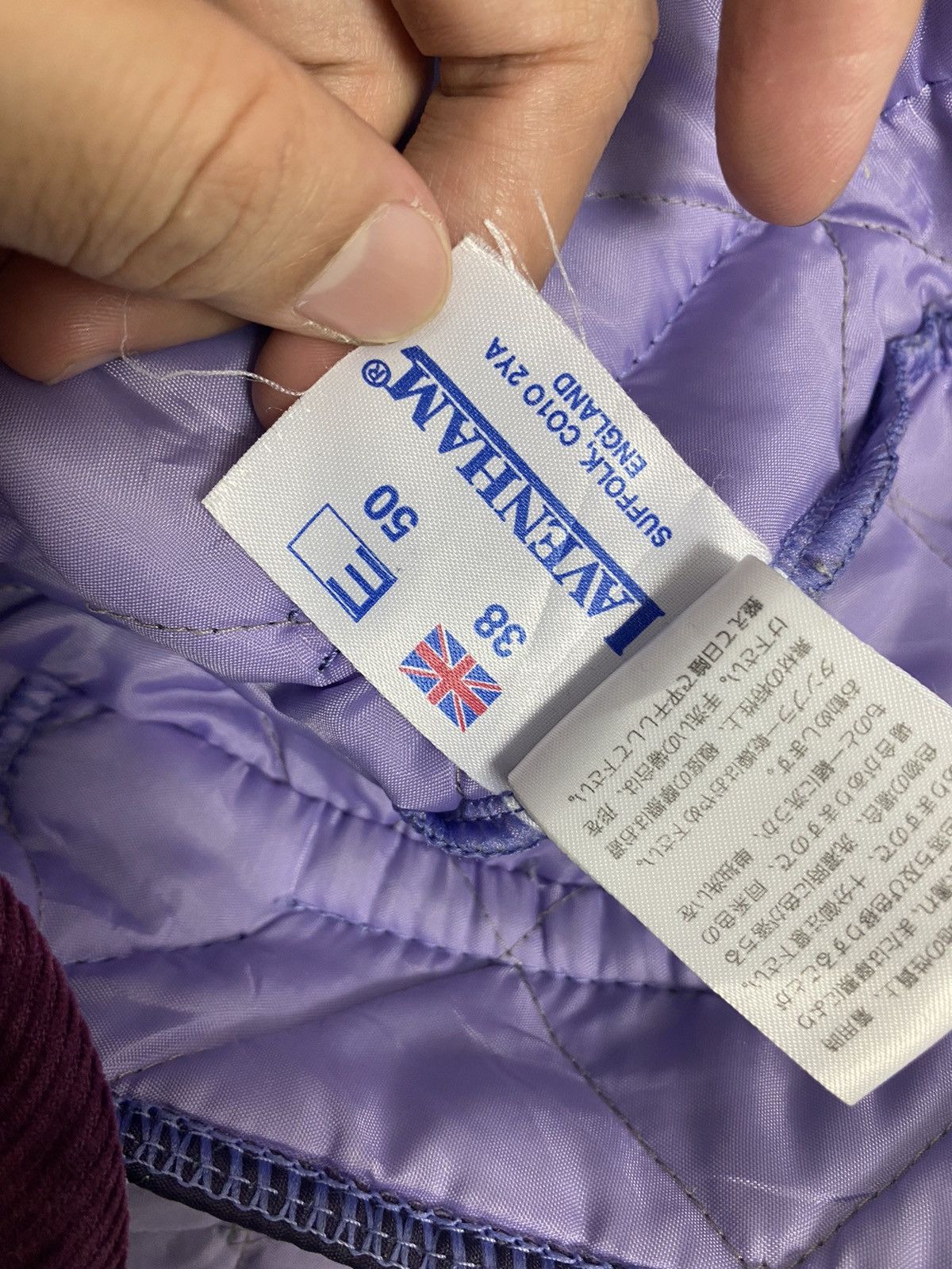 Lavenham Rare‼️ Vintage Lavenham Quilted Hoodie Jacket Made England Size S / US 4 / IT 40 - 8 Thumbnail