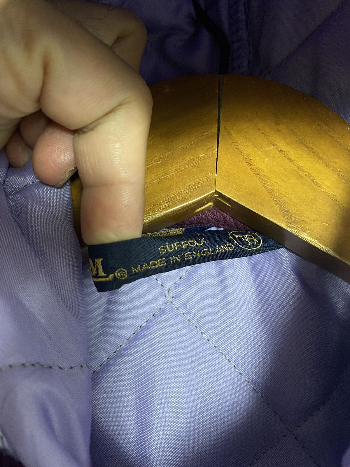 Lavenham Rare‼️ Vintage Lavenham Quilted Hoodie Jacket Made England Size S / US 4 / IT 40 - 4 Thumbnail