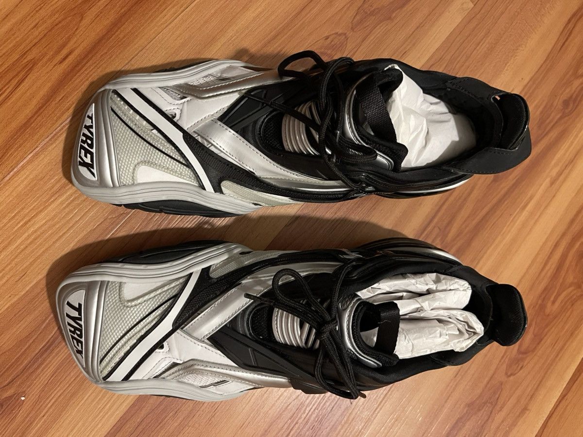 Balenciaga Balenciaga Black/Grey Tyrex Sneakers | Grailed