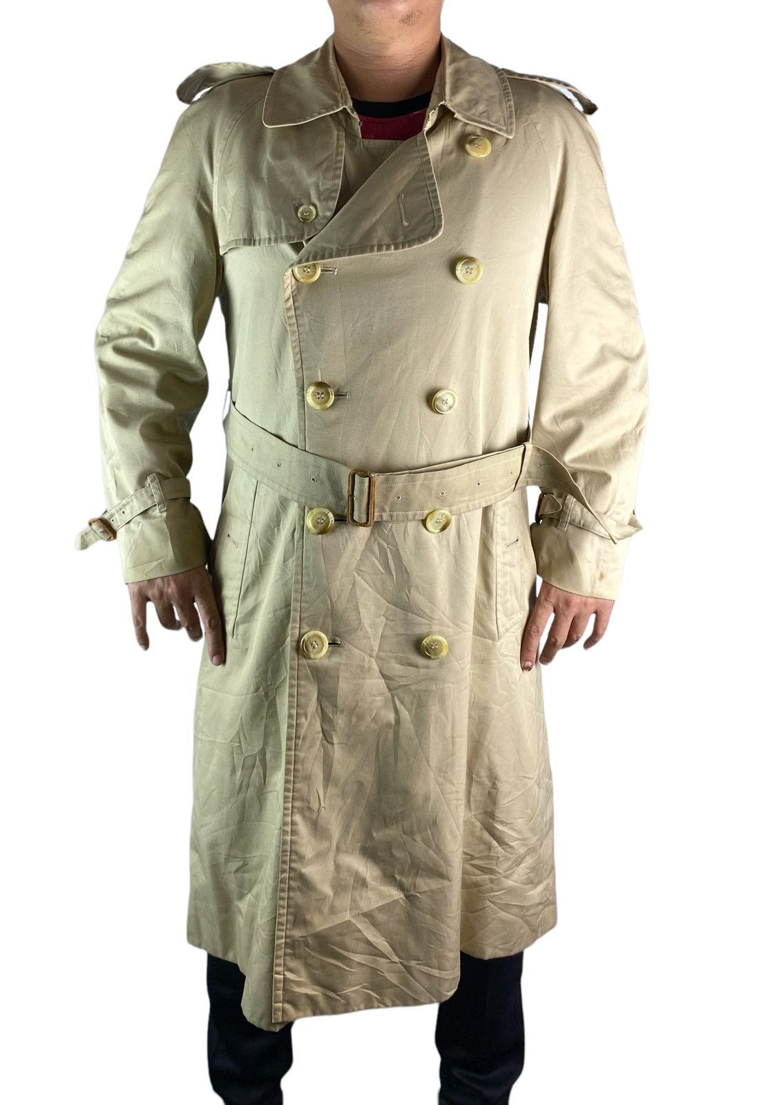 Burberry × Vintage Vtg 70s BURBERRYS exclusively made for Lane Crawford coat Size US M / EU 48-50 / 2 - 3 Thumbnail