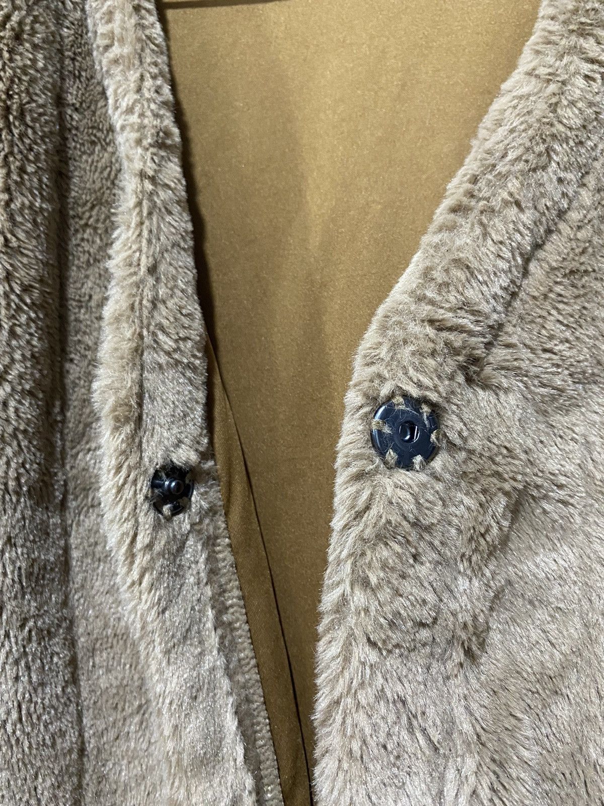 Japanese Brand 💥Healthy Karen Mink Faux Jacket nice designer Size US M / EU 48-50 / 2 - 4 Thumbnail