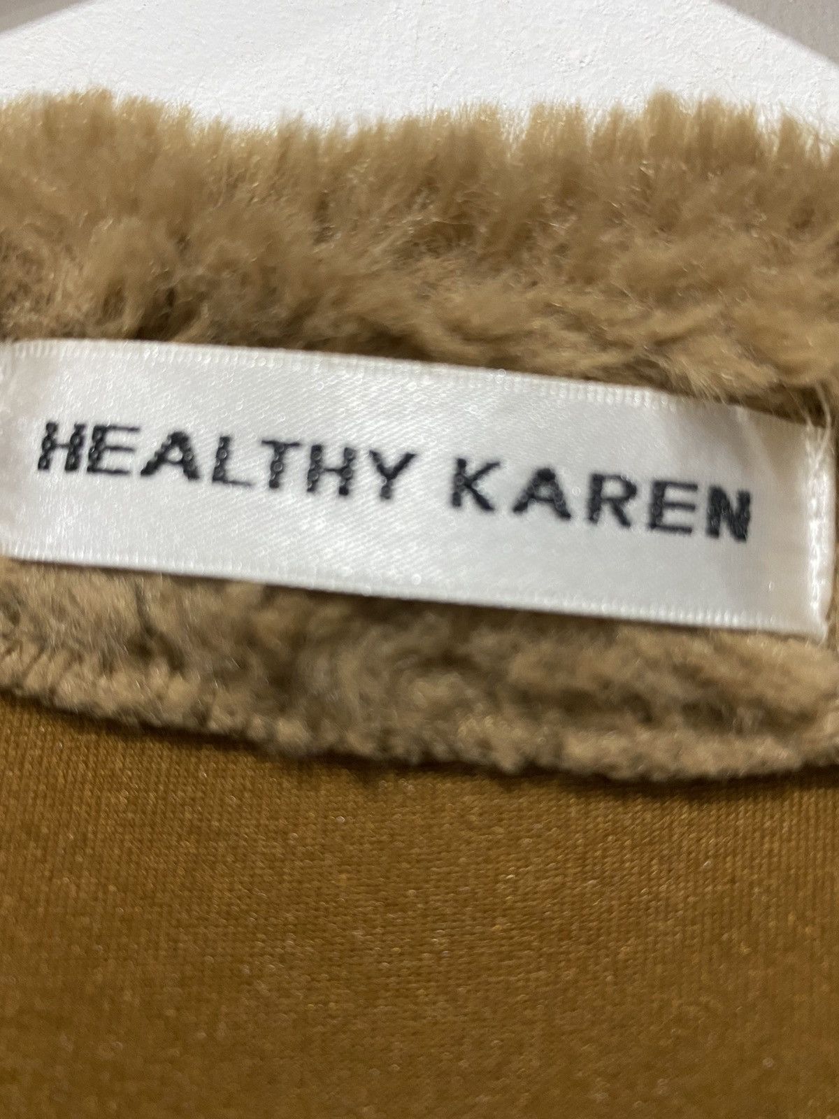 Japanese Brand 💥Healthy Karen Mink Faux Jacket nice designer Size US M / EU 48-50 / 2 - 7 Thumbnail