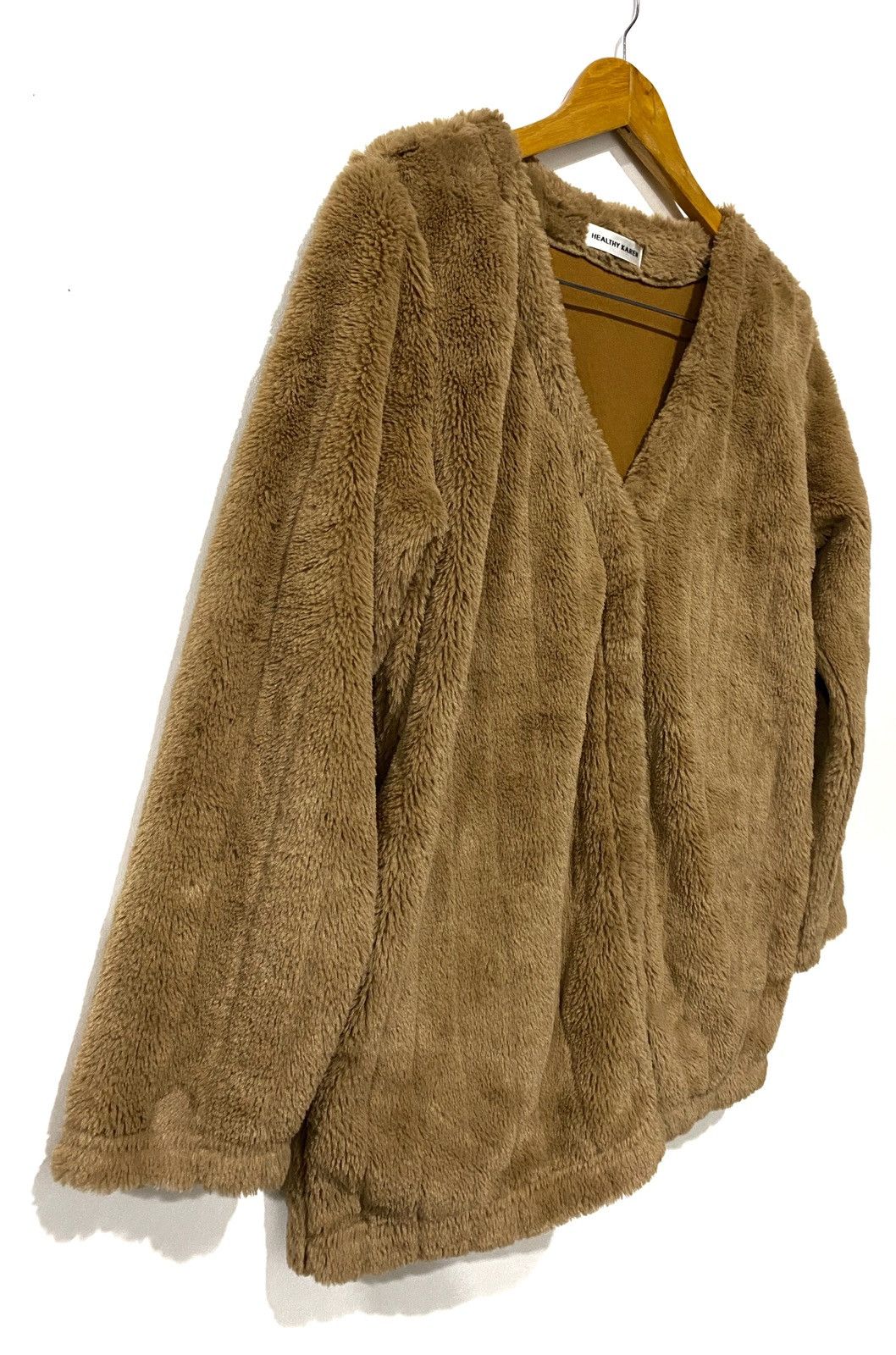 Japanese Brand 💥Healthy Karen Mink Faux Jacket nice designer Size US M / EU 48-50 / 2 - 6 Thumbnail