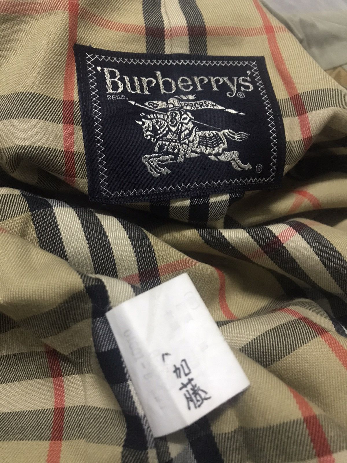 Burberry × Burberry Prorsum × Vintage Vintage Burberrys Long Coat Trench Coat NovaCheck Size US XS / EU 42 / 0 - 10 Thumbnail