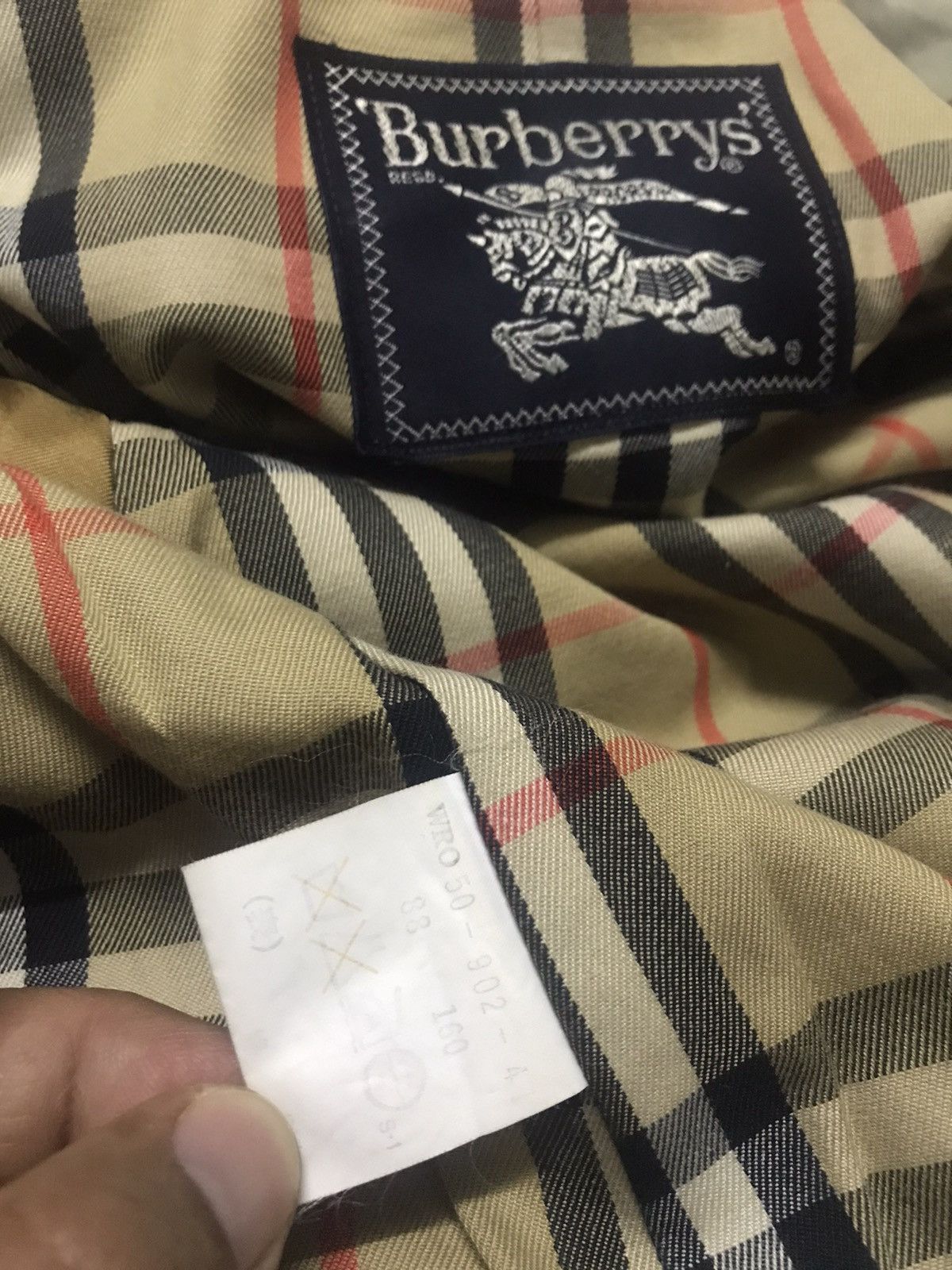 Burberry × Burberry Prorsum × Vintage Vintage Burberrys Long Coat Trench Coat NovaCheck Size US XS / EU 42 / 0 - 11 Thumbnail