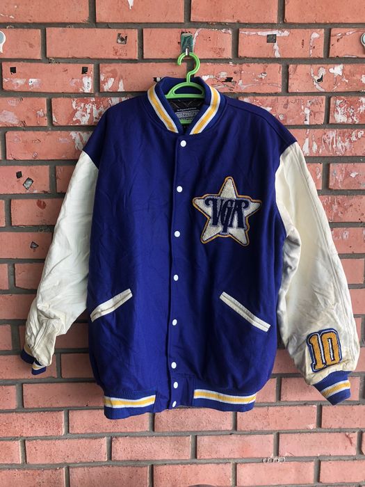 Japanese Brand varsity jacket Grailed