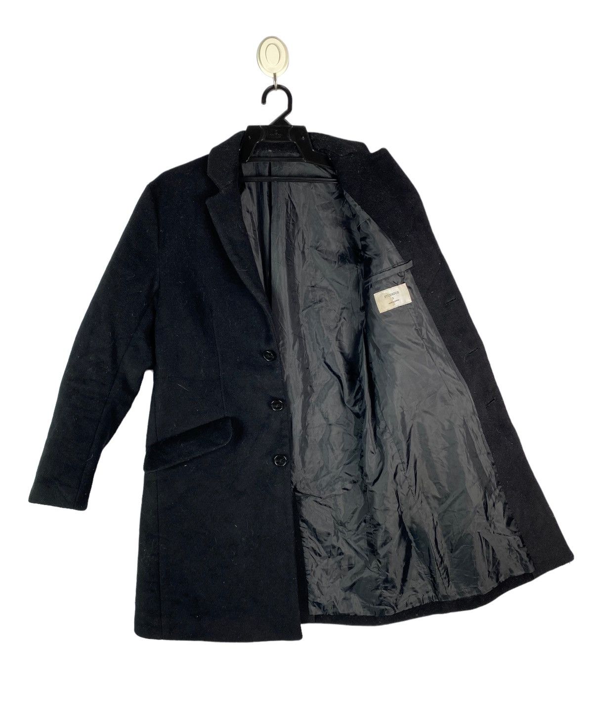 Japanese Brand × STUDIOUS Rare STUDIOUS japan designer wool coat Size US M / EU 48-50 / 2 - 1 Thumbnail