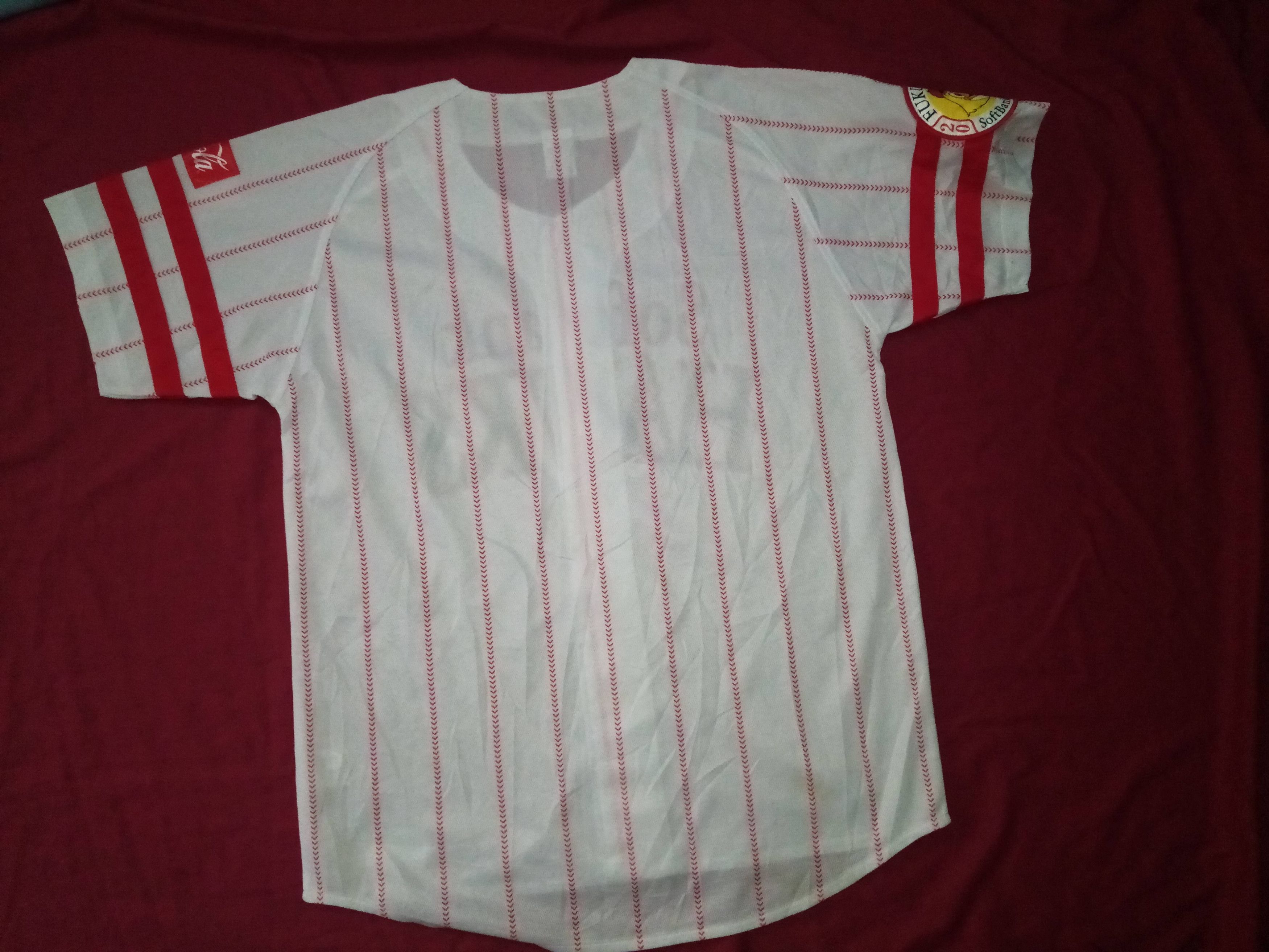 Japanese Brand × MLB × Majestic NBP 2017 SoftBank Hawks jersey baseball japan mlb Size US L / EU 52-54 / 3 - 3 Thumbnail