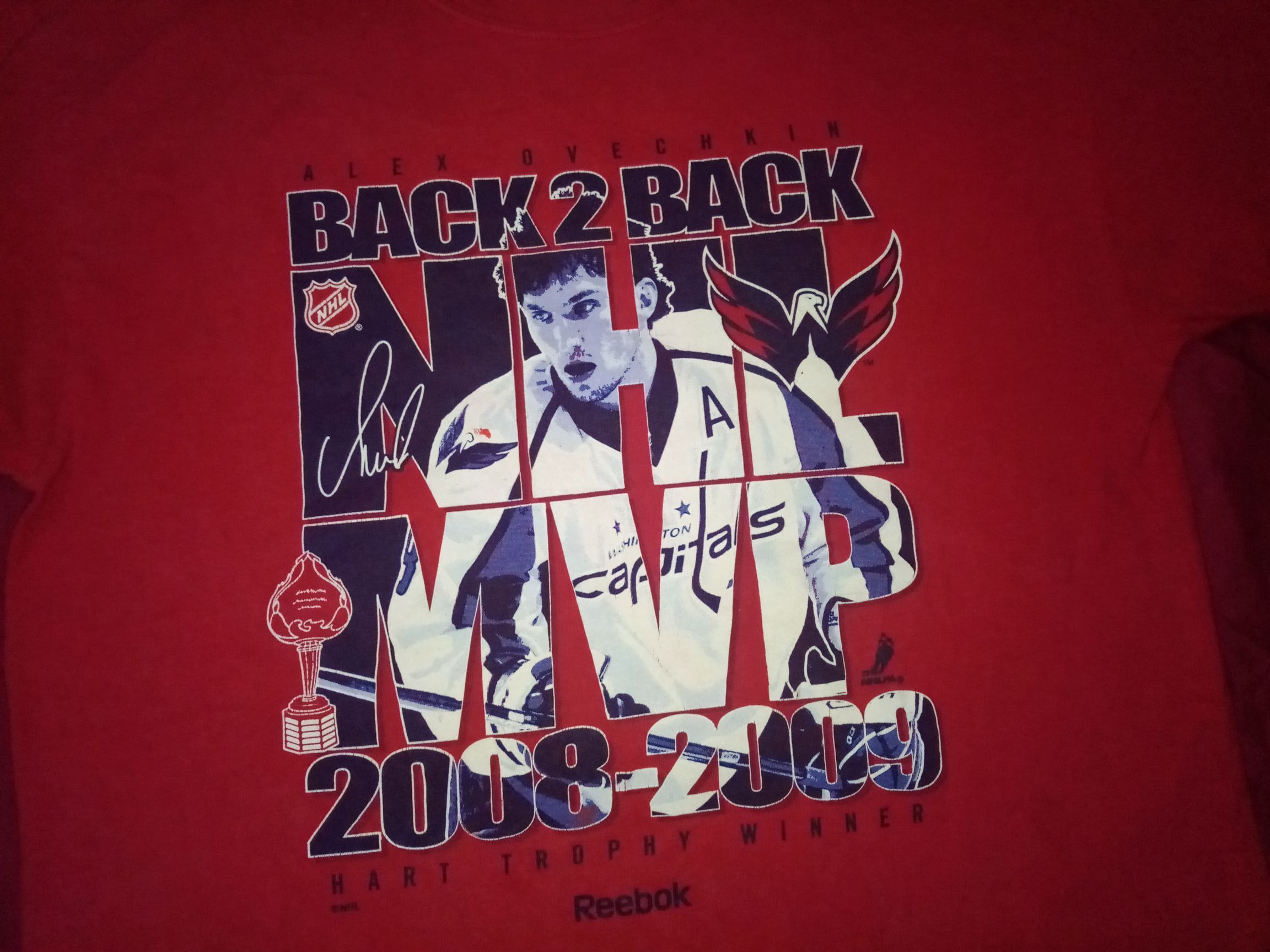 NHL Reebok NHL Washington Capital Alex Ovechkin Size US M / EU 48-50 / 2 - 1 Thumbnail
