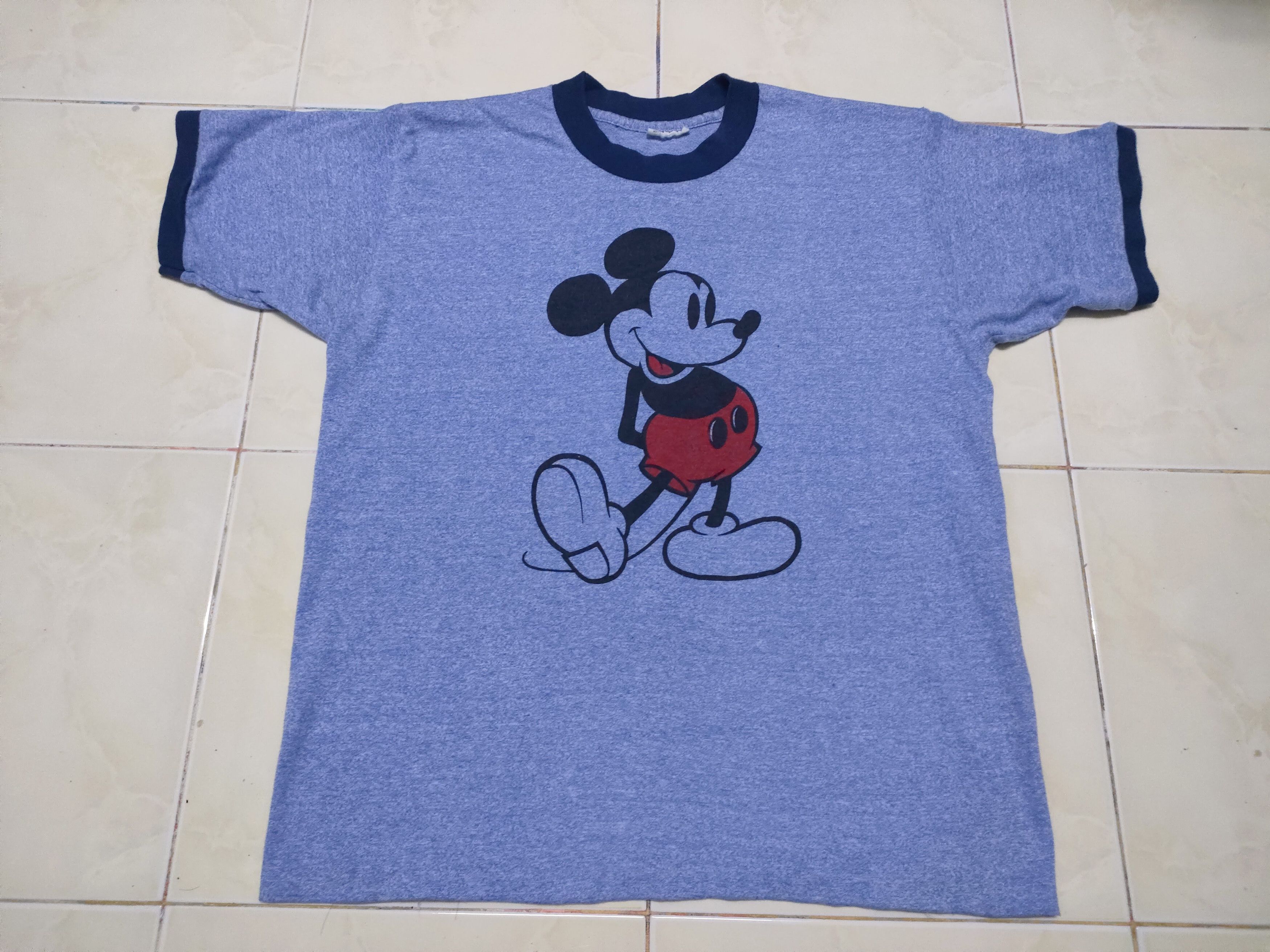 Disney × Mickey Mouse × Vintage Vintage 90s Mickey Minnie Mouse Disney Cartoon Movie Tee Size US M / EU 48-50 / 2 - 6 Thumbnail