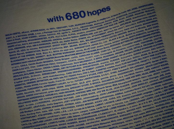 Japanese Brand Start Today with 680 hopes tshirt brands fashion Size US M / EU 48-50 / 2 - 1 Thumbnail