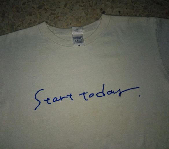 Japanese Brand Start Today with 680 hopes tshirt brands fashion Size US M / EU 48-50 / 2 - 2 Thumbnail