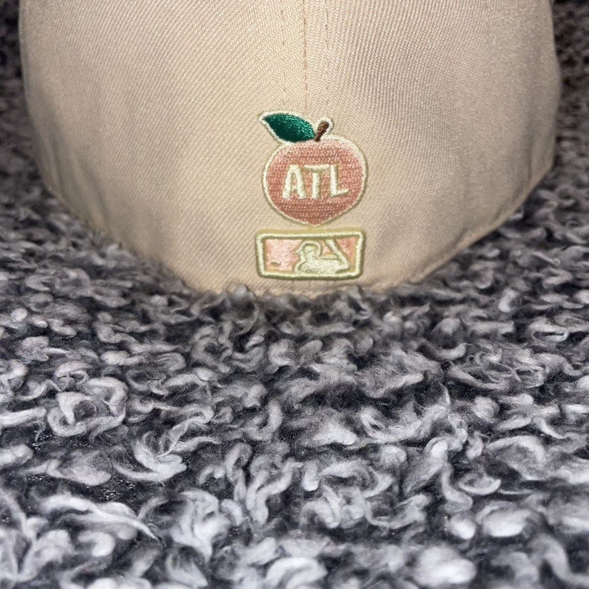 New Era 7 3/4 atlanta braves new era fitted hat Size ONE SIZE - 3 Thumbnail