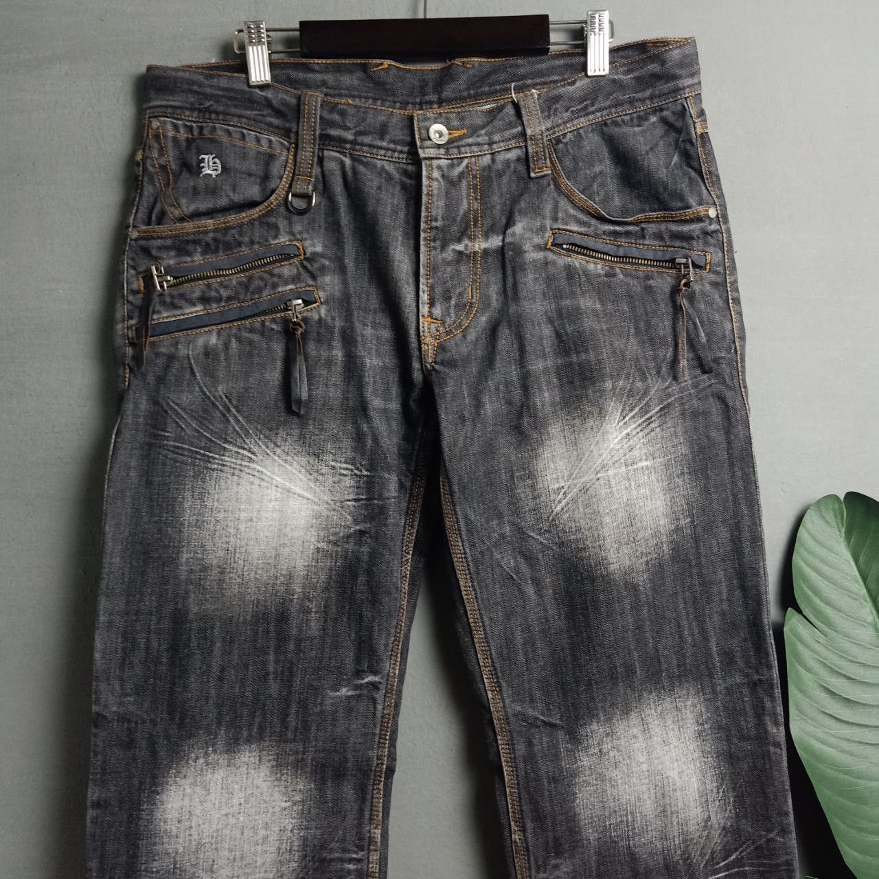 HIDEAWAYS × Japanese Brand Nicole Hideaways Multipocket Faded Jeans Size US 34 / EU 50 - 5 Thumbnail