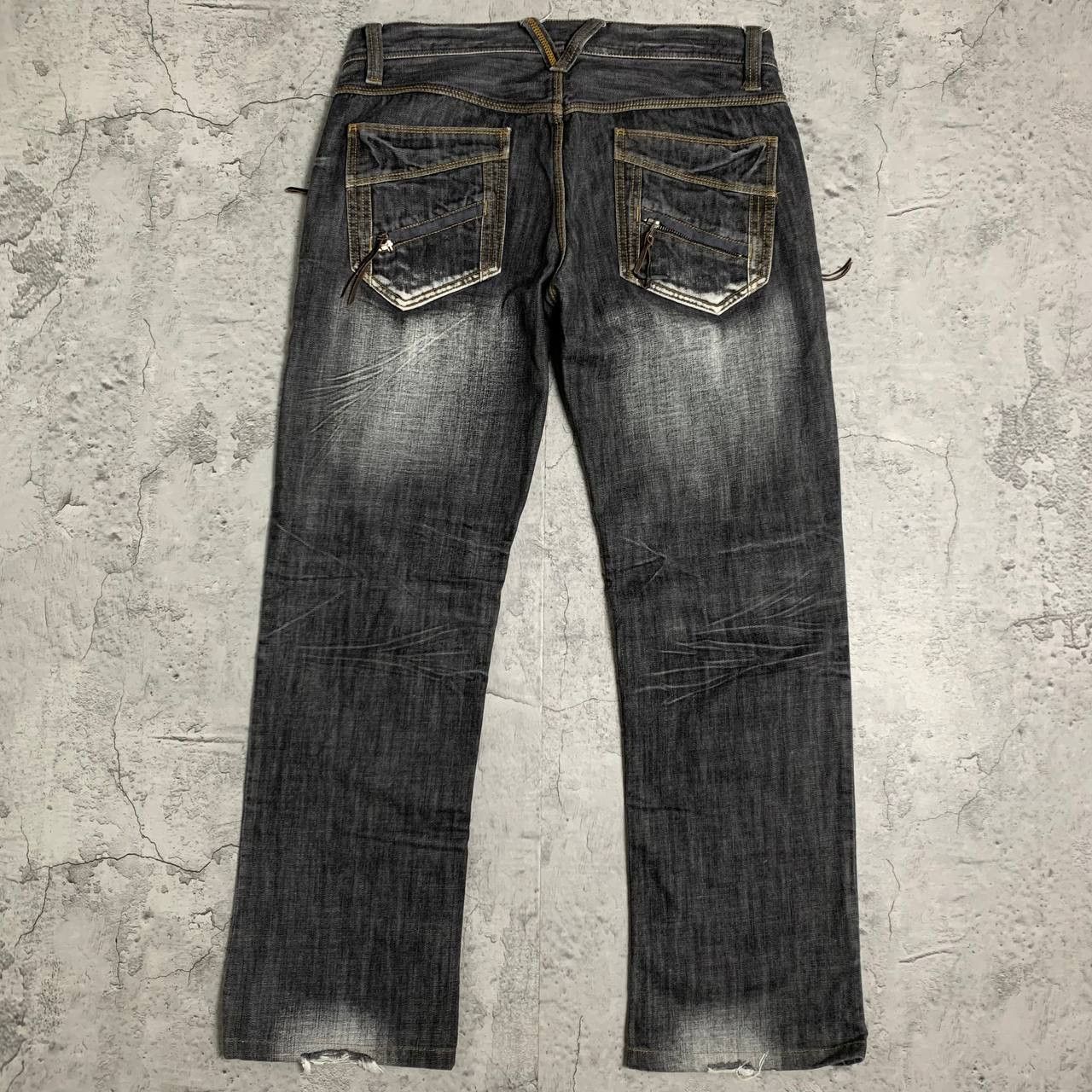 HIDEAWAYS × Japanese Brand Nicole Hideaways Multipocket Faded Jeans Size US 34 / EU 50 - 2 Thumbnail