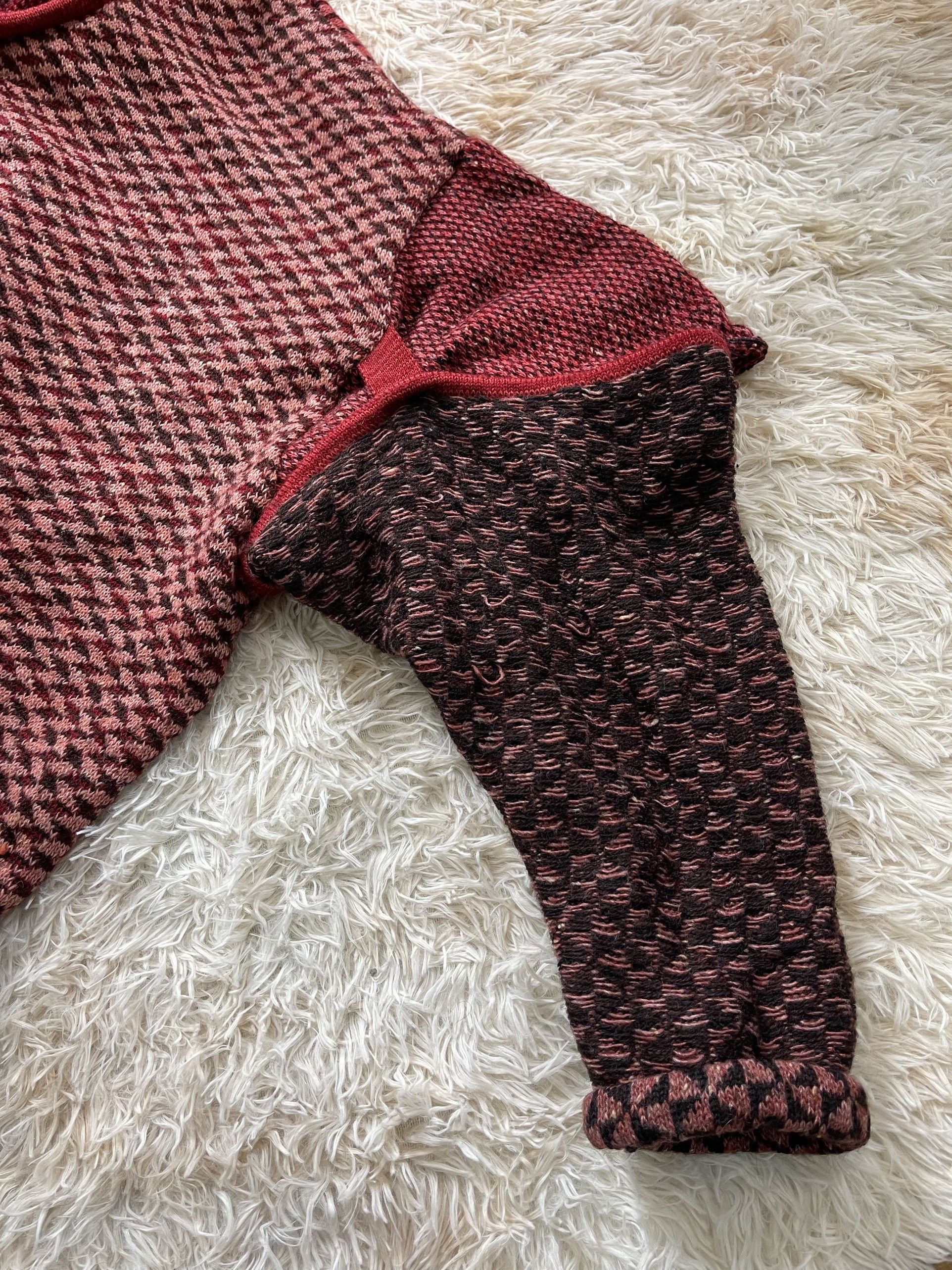 Kansai Yamamoto RARE SAMPLE Kansai Yamamoto 1980's Ethnic Knit Coat Size US L / EU 52-54 / 3 - 9 Thumbnail