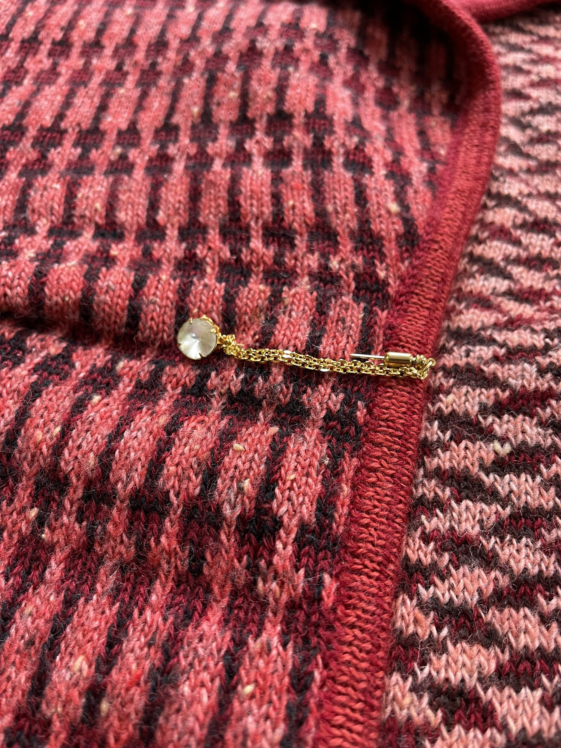 Kansai Yamamoto RARE SAMPLE Kansai Yamamoto 1980's Ethnic Knit Coat Size US L / EU 52-54 / 3 - 8 Thumbnail